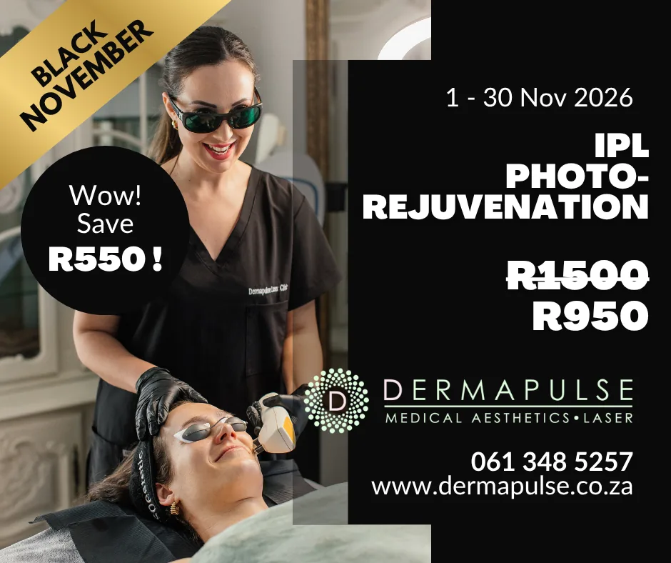 Black November IPL photo-rejuvenation special: R950